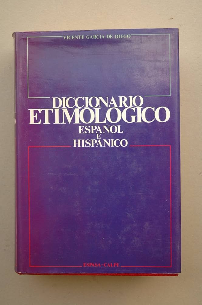 スペイン語語源辞典 = Diccionario etimológico de … Amazon.com: Diccionario etimológico indoeuropeo de la lengua